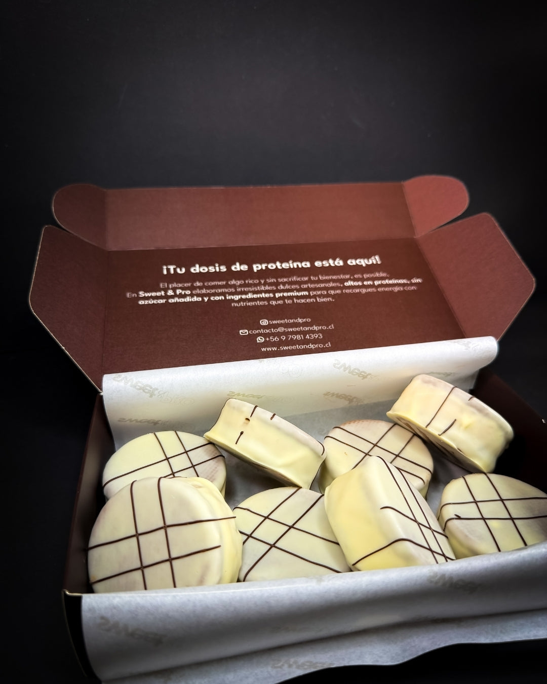Box Alfajor Blanco Grande