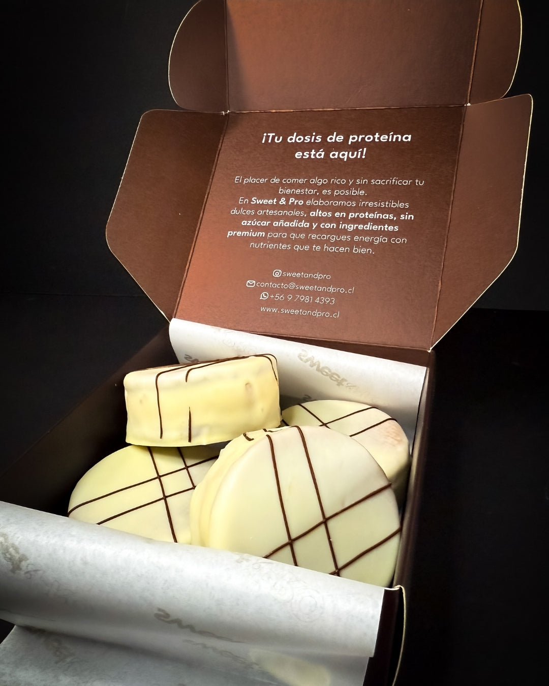 Box Alfajor Blanco Pequeña