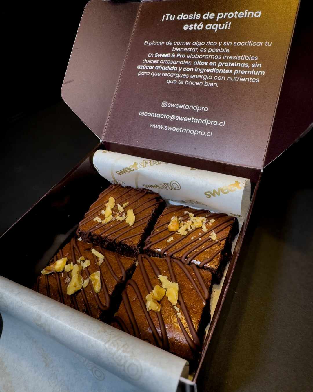 Box Protein Brownie Pequeña