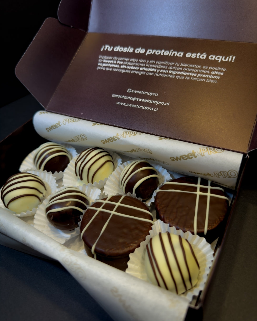 Box Protein Ball + Alfajor