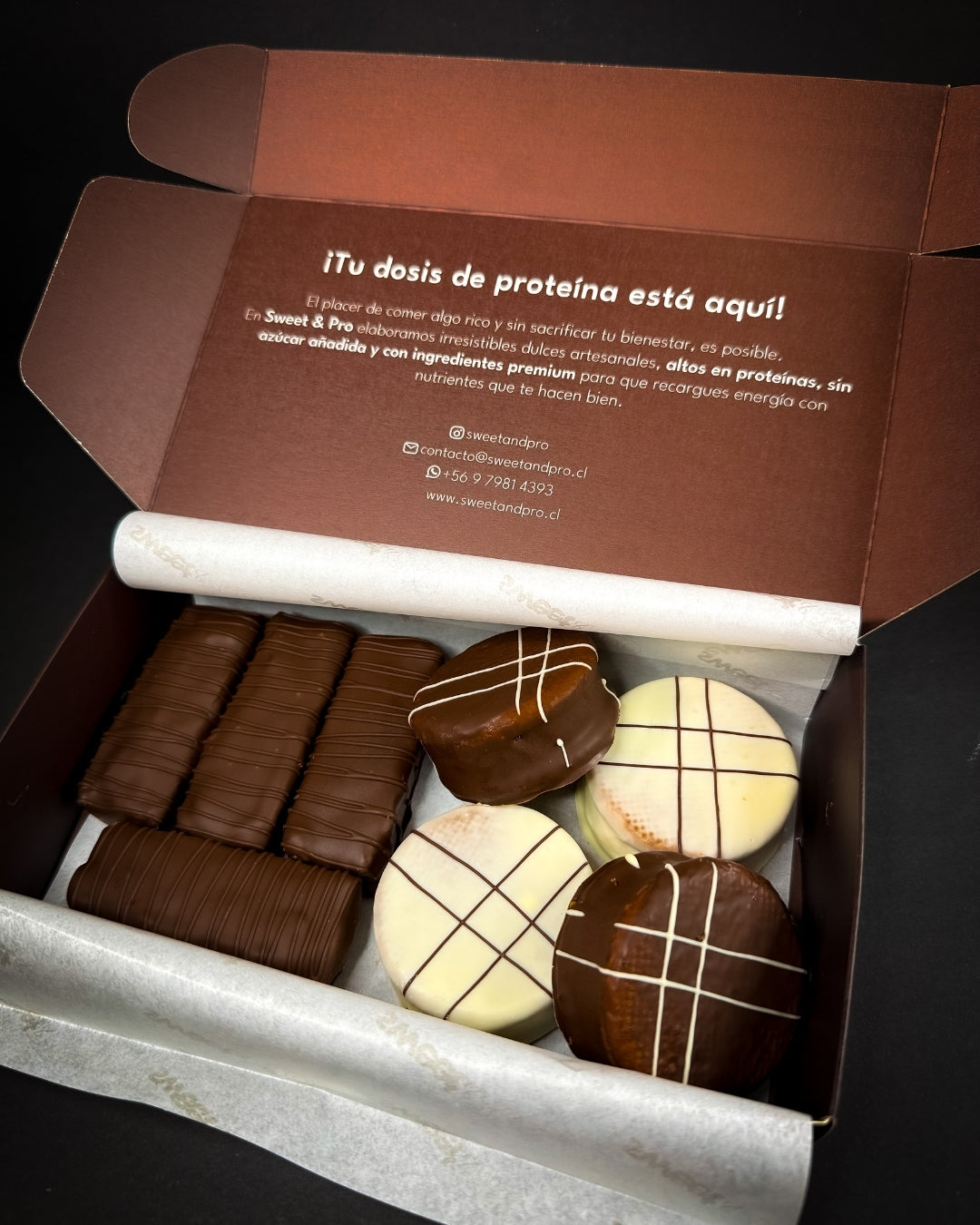 Box SnickFit + Alfajores Mixtos Grande